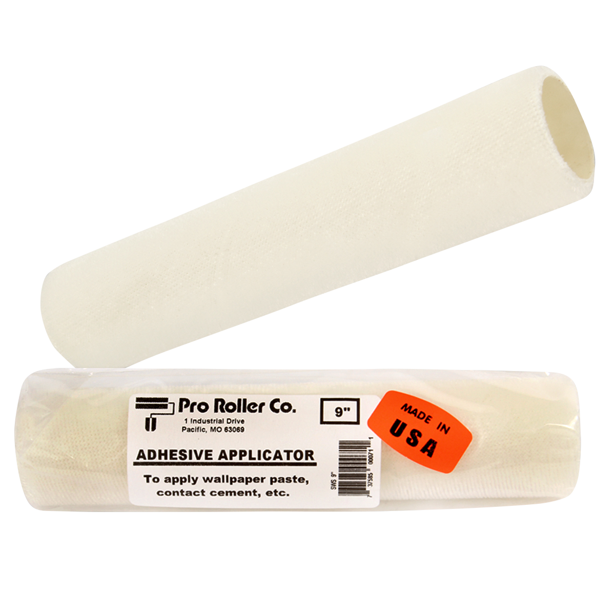 Adhesive Applicator Roller Cover, Poly/Wool Paint Cover